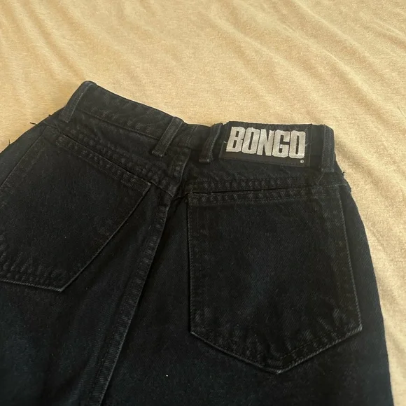 Vintage Black BONGO High Rise Straight Leg Jeans - Picture 9 of 9